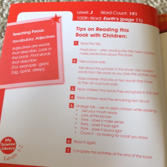 4 children’s learn to read science books - Picture 8 of 15